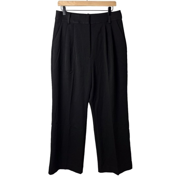Favorite Daughter The Favorite Daughter Shortie Black Size 12 Trousers Wide Leg - Picture 3 of 10